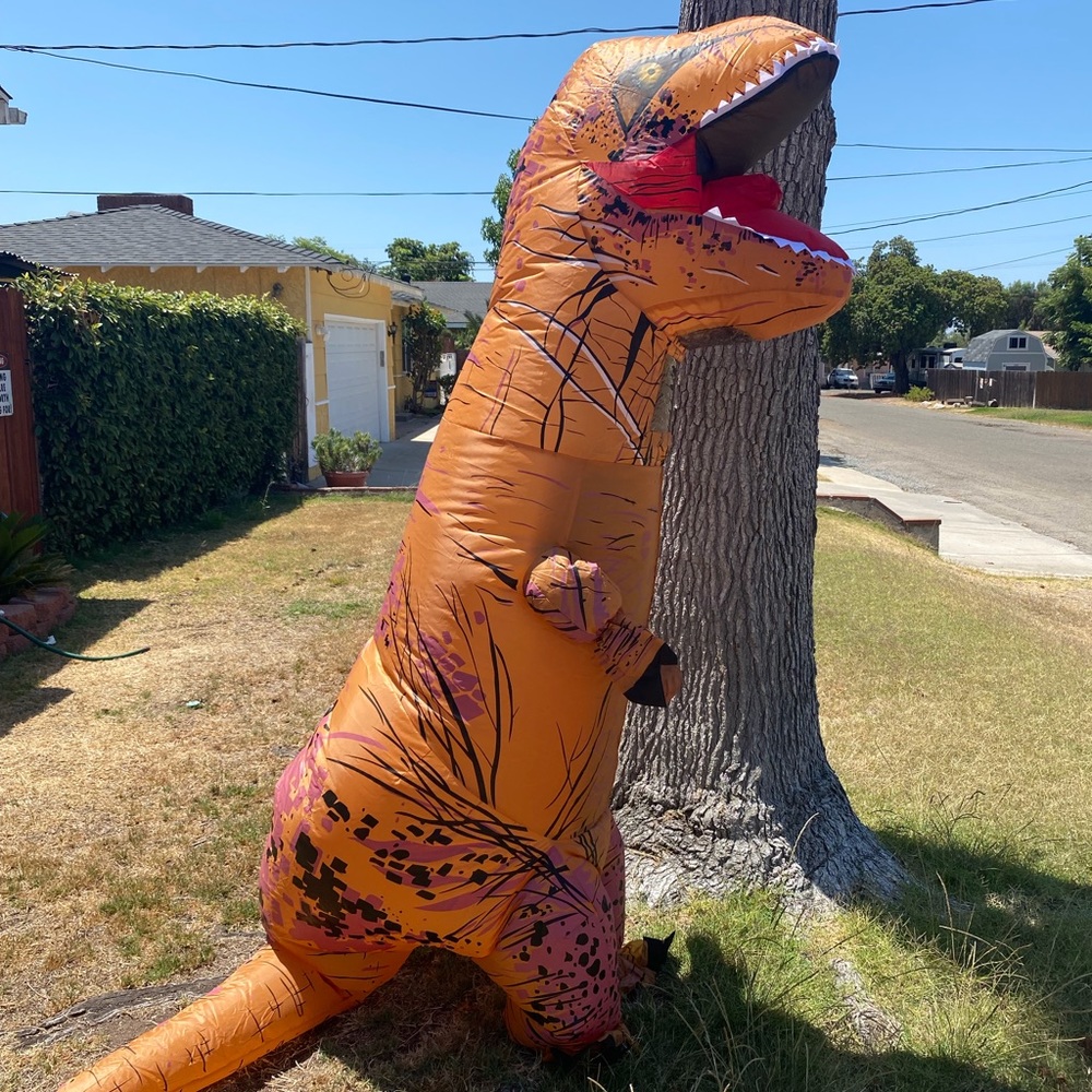 Inflatable T-Rex dinosaur costume (A1)